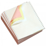 Perforuotas popierius adatiniams spausdintuvams, A4, 1+2 sluoksnių skaičius, spalvotas, 600 komplektų