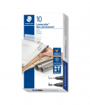 Permanentinis žymeklis STAEDTLER LUMOCOLOR DUO 348, JUODA