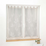 Permatomos užuolaidos smėlio spalvos 2 vnt. 60x90 cm Berry – douceur d'intérieur