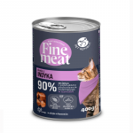 PetRepublic Fine Meat kalakutienos patiekalas 400g katėms