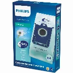 "Philips s-bag" dulkių siurblių maišeliai FC8022/04, AEG dulkių siurblių maišeliai, "Electrolux" dulkių siurblių maišeliai, FC8200- FC8219, FC8380 - FC8399, FC8400 -..., 4 vnt.