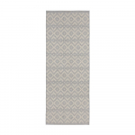 Pilkas kilimas Zala Living Harmony, 76 x 200 cm