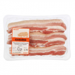 Pjaustyta kiaulienos šoninė be kaulo, fas.