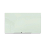 Plačiaekranė stiklinė magnetinė lenta NOBO Impression Pro 57", 126x71cm, baltos spalvos