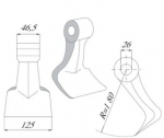 Plaktukas Maschio 495T30004027R