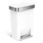 Plastikinė šiukšliadėžė su pedalu 45 l - simplehuman