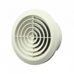 Plastikinės ventiliacijos grotelės luboms NGA100, DN100, apvalios