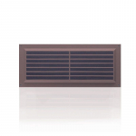 Plastikinės ventiliacijos grotelės VR2517B, 250 x 170 mm, rudos sp.