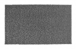 Plastikinis durų kilimėlis CLASSIC ST 04, pilkos sp., 40 x 70 cm, 100% polietileno
