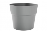 Plastikinis vazonas TERA ANDROMEDA 38, pilkos sp,. 38 x 35 cm