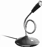 Platineto mikrofonas PMOD2, juodas (45576)