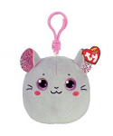 Pliušinis žaislas - pakabukas TY pelė CATNIP, 8,5 cm