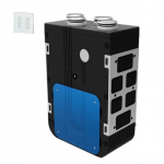 Plokštelinis ENTALPINIS rekuperatorius BLAUBERG Komfort S5B270E S14 su valdymo PULTU