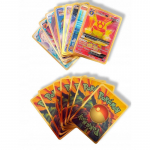 Pokemon kortos, 10vnt. TCG 3D Golden - Limited Edition