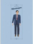 Popierinė lėlė Mindaugas
