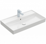 Praustuvas Villeroy-Boch Collaro 80x47cm (statomas ant baldų) : Spalva - Balta blizgi (White Alpine)