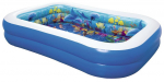 Pripučiamas baseinas BESTWAY Undersea Adventure, 262 x 175 x 51 cm, su 3D akiniais