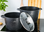 Puodų rinkinys su marmuro danga ZL-7011