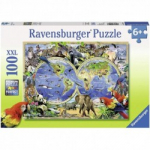 Puzzle 100: Animal Around the World