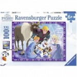 Puzzle 100 Frozen Family Magic - RAVENSBURGER dėlionė