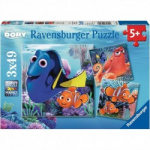 Puzzle 3X49 Finding Dory - RAVENSBURGER dėlionė