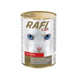 Rafi Cat su jautiena padaže 415 g