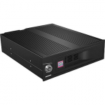 Raidsonic Icy Box Mobile Rack 5,25' for 3,5'' SATA HDD, fan, black IB-170SK-B