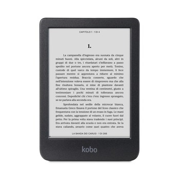 Rakuten Kobo Clara BW elektroninių knygų skaityklė Lietimui jautrus ekranas 16 GB „Wi-Fi“ Juoda
