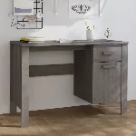 Rašomasis stalas HAMAR, šviesiai pilkas, 113x50x75cm, pušis