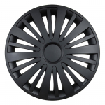 Ratų gaubtas (kalpokas) 1 vnt. VEGAS R16 black mat