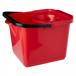 Raudonas šluotos kibiras Addis Pail & Wringer
