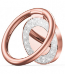 Rausvai auksinės spalvos universalus telefono laikiklis ant piršto - žiedas "Tech-Protect Magnetic Glitter"