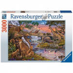 Ravensburger Polska Puzzle 3000 elementów Królestwo zwierząt 16465