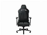 "Razer Enki" žaidimų kėdė su patobulintu pritaikymu, juoda/žalia