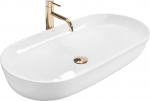 Rea Washbasin cleo balta keraminė praustuvas 40x80 cm Rea
