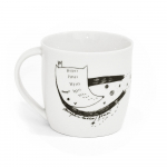 Riboto leidimo puodelis Bonami Home Here by Bumpkin Tattoo, 260 ml