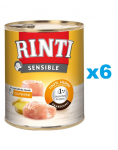 RINTI "Sensible Chicken" vištiena su bulvėmis 6x800 g