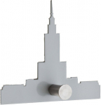 Robert Szuba Pakaba Pałac viengubas pilkos spalvos