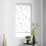Roletai iš tekstilės baltos spalvos 90x180 cm Forelista – douceur d'intérieur