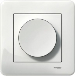 Rotary dimmer, 420W/VA white, Exxact WDE008335 | 3606480333132