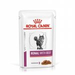 Royal Canin VD Cat Renal Beef konservai katėms : Pakuotė konservas - 85 g