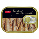 Rūkyti šprotai aliejuje  100G/70G