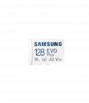 Samsung | MicroSD Card | EVO Plus | 128 GB | microSDXC Memory Card | Flash memory class U3, V30, A2