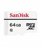 SANDISK High Endurance Video Monitoring microSDXC Card - 64 GB atminties kortelė