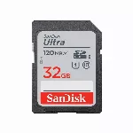 SanDisk_Ultra_32GB_SDHC atminties kortelė_120MB/s