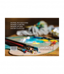 Sąsiuvinis akvarelei , A4, 10 lapų, 200g/m²