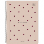 Sąsiuvinis su spirale Dots A5, 100l
