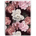 Sąsiuvinis su spirale Flowers A5, 100l