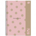 Sąsiuvinis su spirale, skirtukais Palette A5, 100l