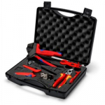 Saulės modulių jungčių apdirbimo replių rinkinys KNIPEX 979104V02